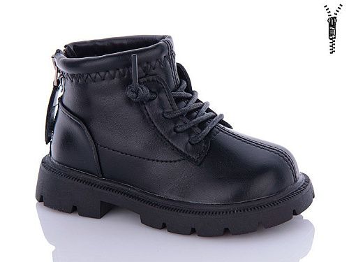 Ботинки Леопард F8611 black в магазине Фонтан Обуви