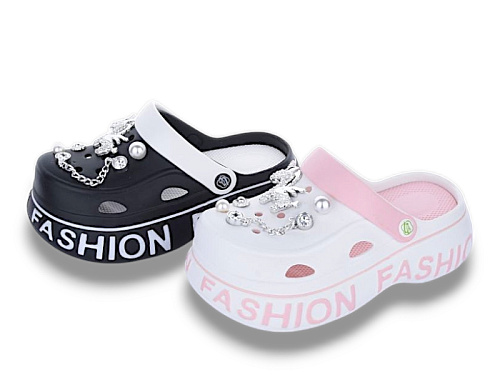 Кроксы Lion-Lu 8890 mix в магазине Фонтан Обуви