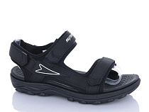 Босоножки Okshoes 1636-1 black в магазине Фонтан Обуви