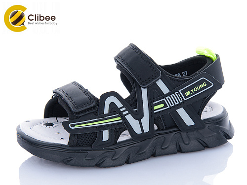 Босоножки Clibee-Apawwa ZP188-1 black в магазине Фонтан Обуви