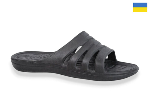 Шлепанцы Успіх Паяс краб чол.чорний в магазине Фонтан Обуви