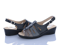 Босоножки Chunsen B219 black в магазине Фонтан Обуви