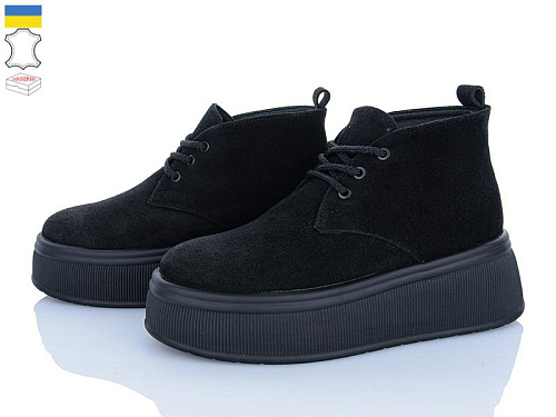 A.N.I.One2 07001-272 чорний замш в магазине Фонтан Обуви