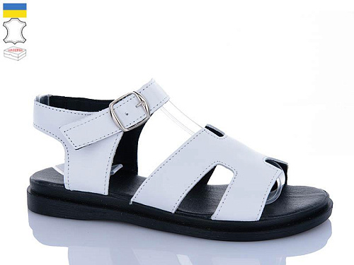 Босоножки Garti 0194 білий шк. в магазине Фонтан Обуви