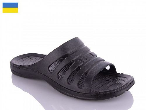 Шлепанцы Progress Progress М старый крабик черный в магазине Фонтан Обуви