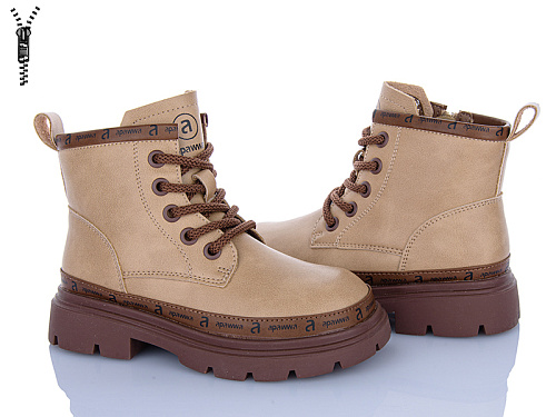 Ботинки Clibee B5753-1 brown в магазине Фонтан Обуви