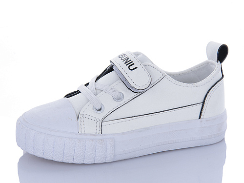 Кеды Comfort-Baby 3500 біл-чорний (25-30) в магазине Фонтан Обуви