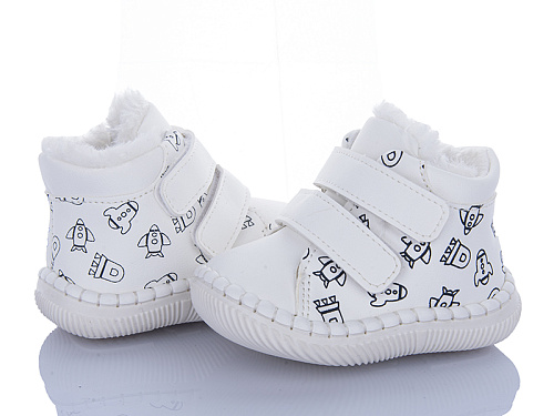 Ботинки Apawwa FD120 white в магазине Фонтан Обуви