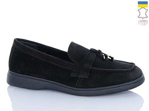 Туфли Sali A1 чорний з чор-п. в магазине Фонтан Обуви