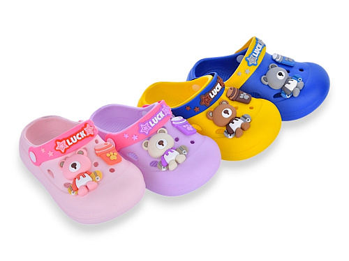 Кроксы Jibukang 1918-2 mix в магазине Фонтан Обуви