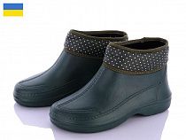 Галоши Kredo Кредо 2032-1 флис зеленый в магазине Фонтан Обуви