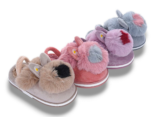 Тапочки Jh-Ян 2025-9 mix (12) в магазине Фонтан Обуви