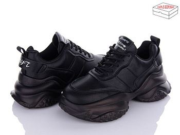 Кроссовки No Brand 8110 all black в магазине Фонтан Обуви