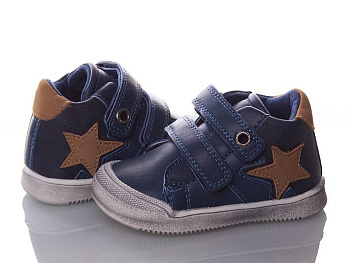 Кеды С.Луч E7802-1 navy-camel в магазине Фонтан Обуви