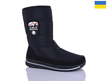 Дутики Demur 3117 чорний в магазине Фонтан Обуви