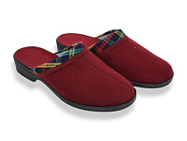 Тапочки Rai Shoes 56415201 червоний в магазине Фонтан Обуви