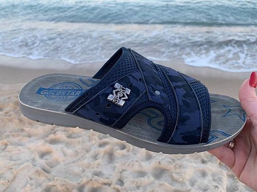 Шлепанцы Demur MG6131-1 blue в магазине Фонтан Обуви