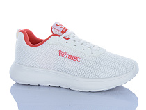 Кроссовки Violeta 2028-24 white-red в магазине Фонтан Обуви