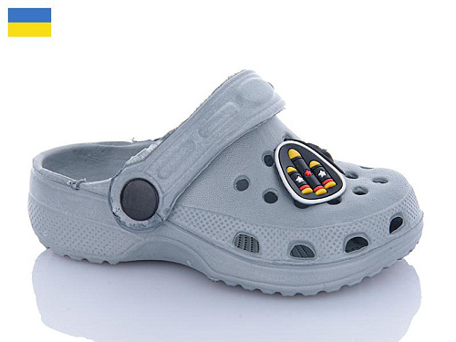 Кроксы Inblu M3 сірий в магазине Фонтан Обуви