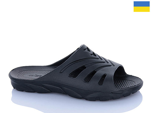 Шлепанцы Progress 20 чорний в магазине Фонтан Обуви