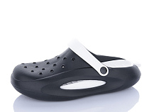 Кроксы Alimama-Girnaive 809 black-white в магазине Фонтан Обуви