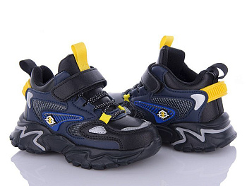 Кроссовки Apawwa L250 black-yellow в магазине Фонтан Обуви