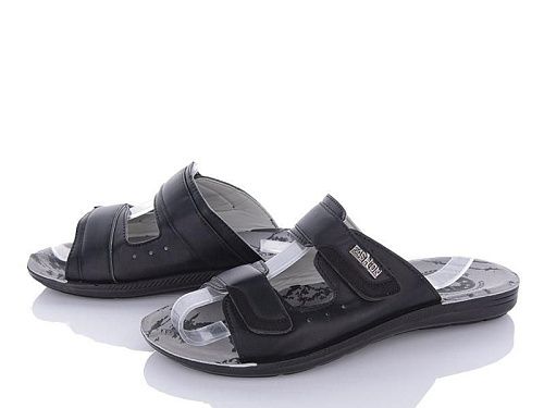 Шлепанцы Oskar 24-Ш5507 black в магазине Фонтан Обуви