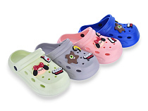 Кроксы Jibukang 6058M-18 mix в магазине Фонтан Обуви