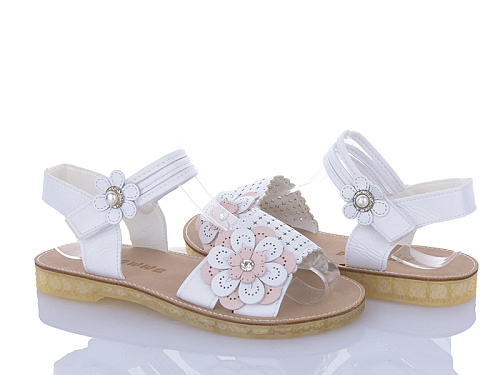 Босоножки Clibee EM79 white в магазине Фонтан Обуви