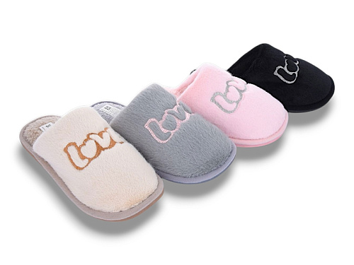 Тапочки Jh-Ян 2025-16 mix (12) в магазине Фонтан Обуви