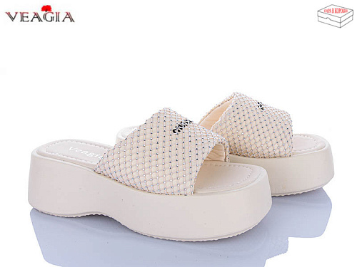 Шлепанцы Veagia-Ada N5 beige в магазине Фонтан Обуви