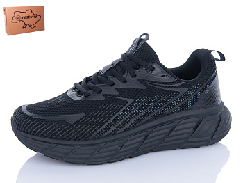 Кроссовки Restime EML25449 black в магазине Фонтан Обуви