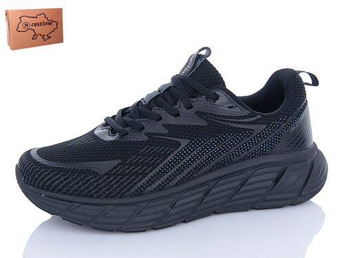 Кроссовки Restime EML25449 black в магазине Фонтан Обуви