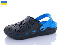 Кроксы Inblu Сабо підл.чорний в магазине Фонтан Обуви