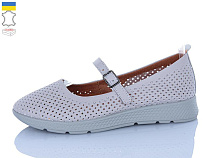 Туфли Sali 004-13 сірий сір-п. в магазине Фонтан Обуви