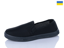 Слипоны Rgp Мокасини чорний в магазине Фонтан Обуви