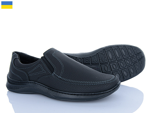 Туфли Kindzer Kluchkovskyy A10 чорний в магазине Фонтан Обуви