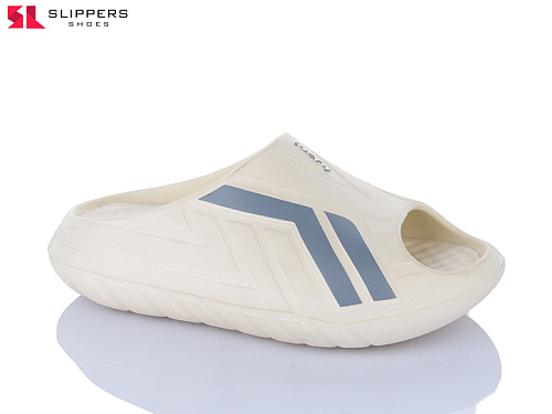 Шлепанцы Slipers 24-140 бежевий в магазине Фонтан Обуви