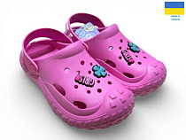 Кроксы Rai Shoes 333 рожевий в магазине Фонтан Обуви