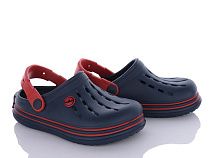 Кроксы Soylu F028 синій-червоний в магазине Фонтан Обуви