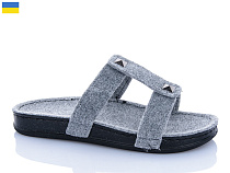 Тапочки Inblu 1502 сірий в магазине Фонтан Обуви