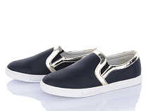 Слипоны Apawwa D393 black (6) в магазине Фонтан Обуви