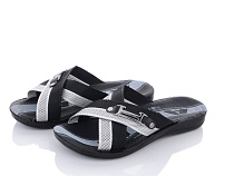 Шлепанцы Gurkem TRK2026-1 008 чорний в магазине Фонтан Обуви