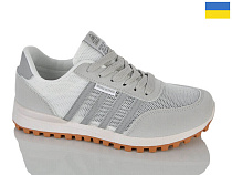 Кроссовки Demur N6682 білий/св.сір/м.сір в магазине Фонтан Обуви