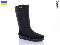 Сапоги Progress 2002 чорний батал в магазине Фонтан Обуви