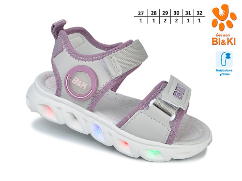 Босоножки Том.М 01406C LED в магазине Фонтан Обуви