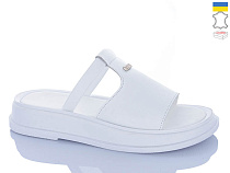 Шлепанцы Sali 741 білий біл-п. в магазине Фонтан Обуви