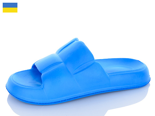 Шлепанцы Sanlin2 ПЖ48 синій в магазине Фонтан Обуви