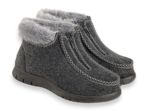 Ботинки Rai Shoes DL3101 сірий в магазине Фонтан Обуви