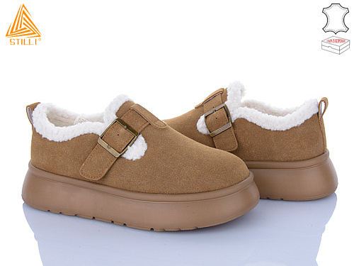 Туфли Stilli Group E2510-4 замш піна в магазине Фонтан Обуви